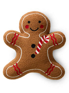 Christmas Cushion Gingerbread Man Brown