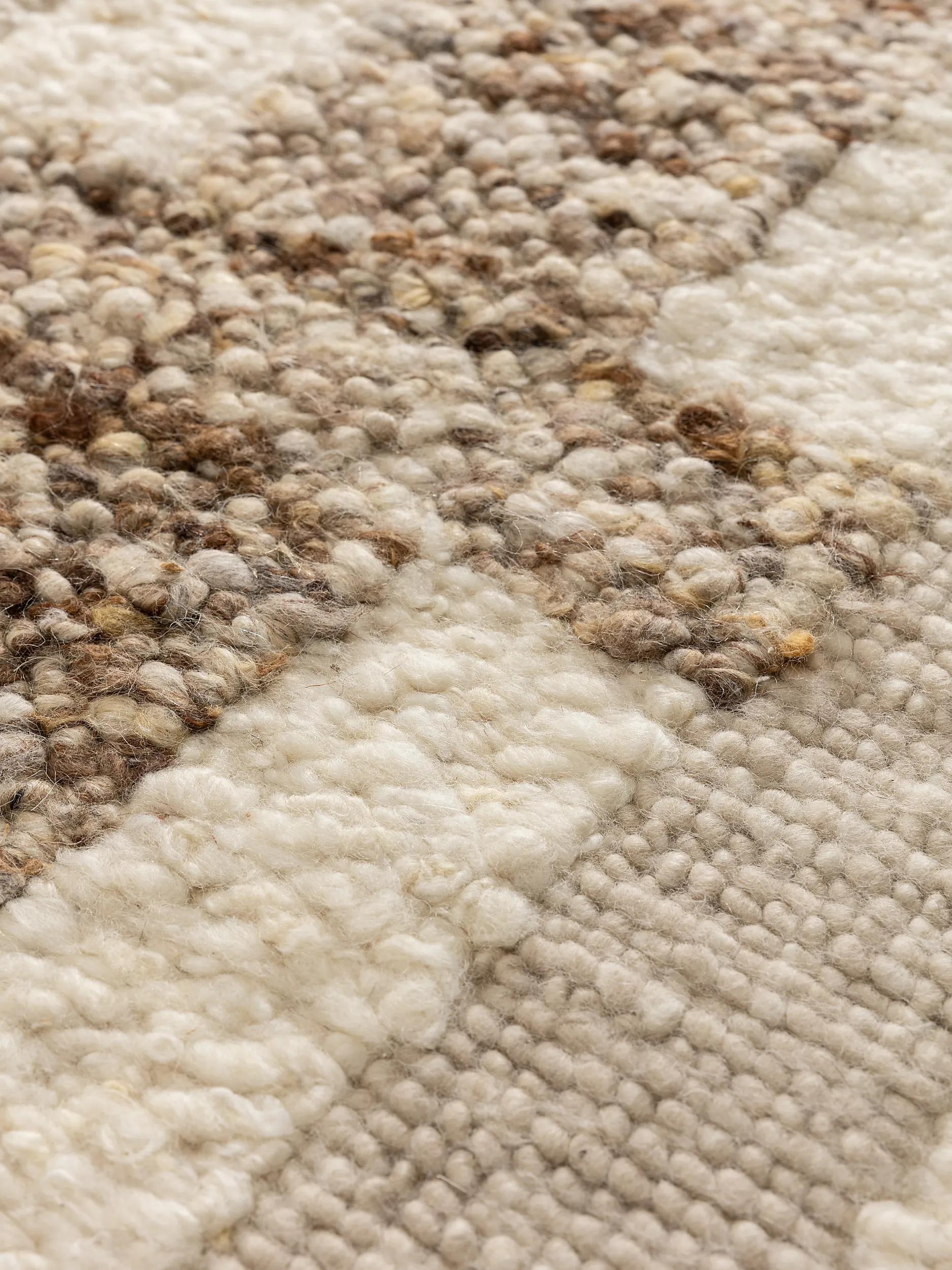 Wollteppich Giorgio Creme/Beige