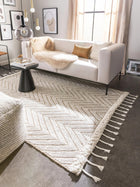 Wool Rug Gizmo Cream