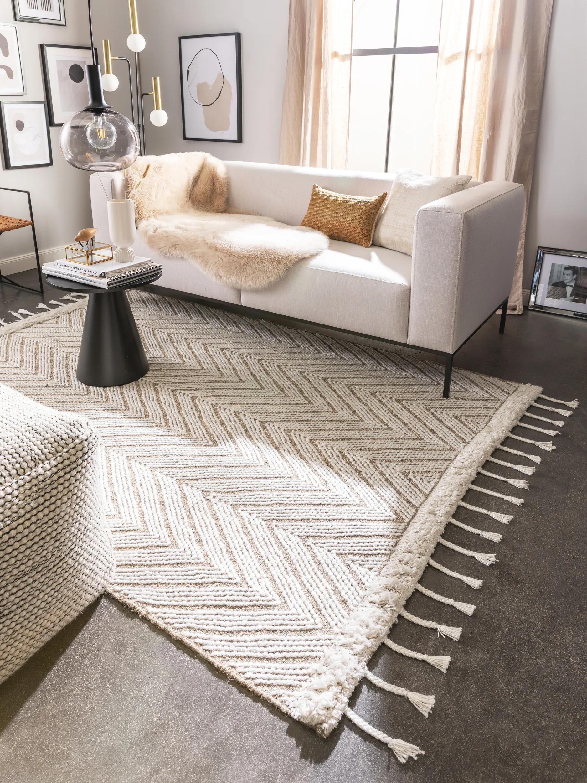 Wool Rug Gizmo Cream