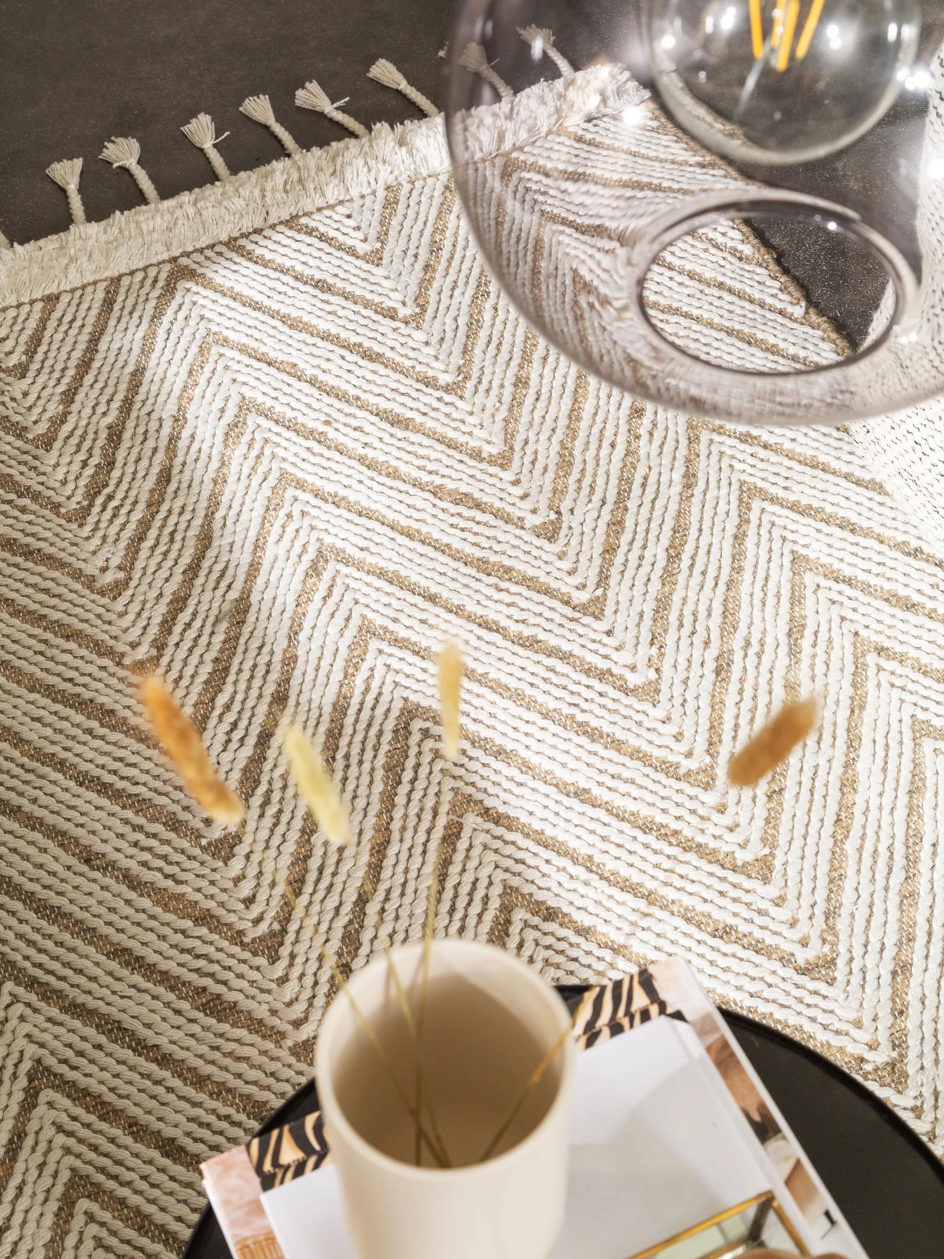 Wool Rug Gizmo Cream