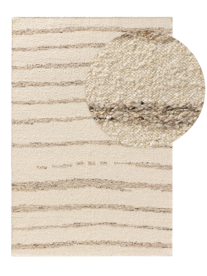 Wool Rug Glen Cream/Beige