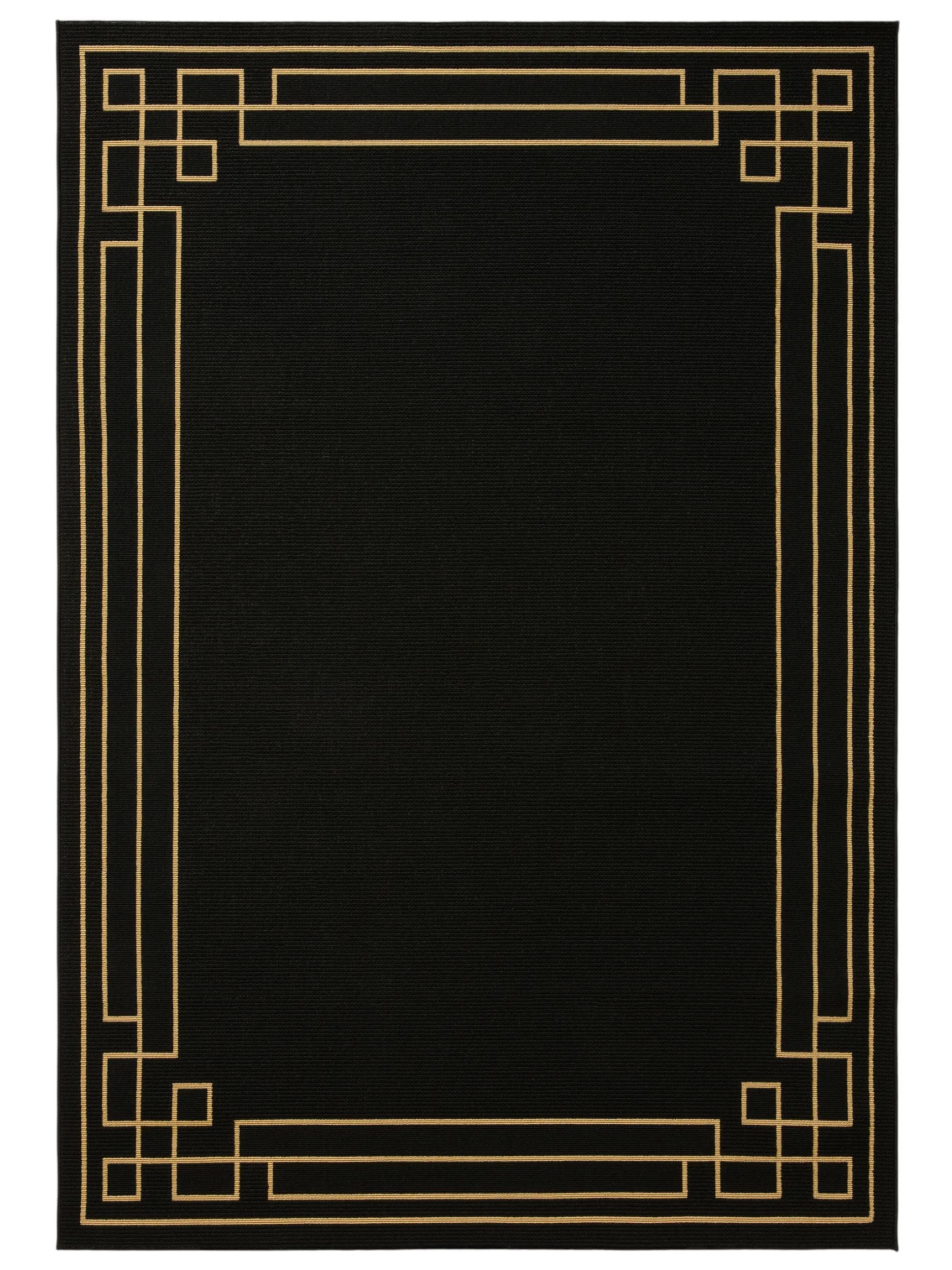 In- & Outdoor Rug Gloria Black