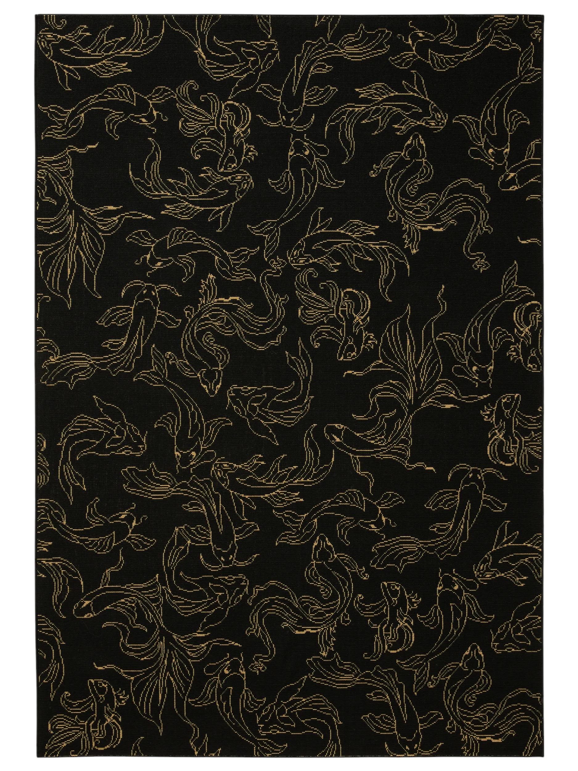 In- & Outdoor Rug Gloria Black
