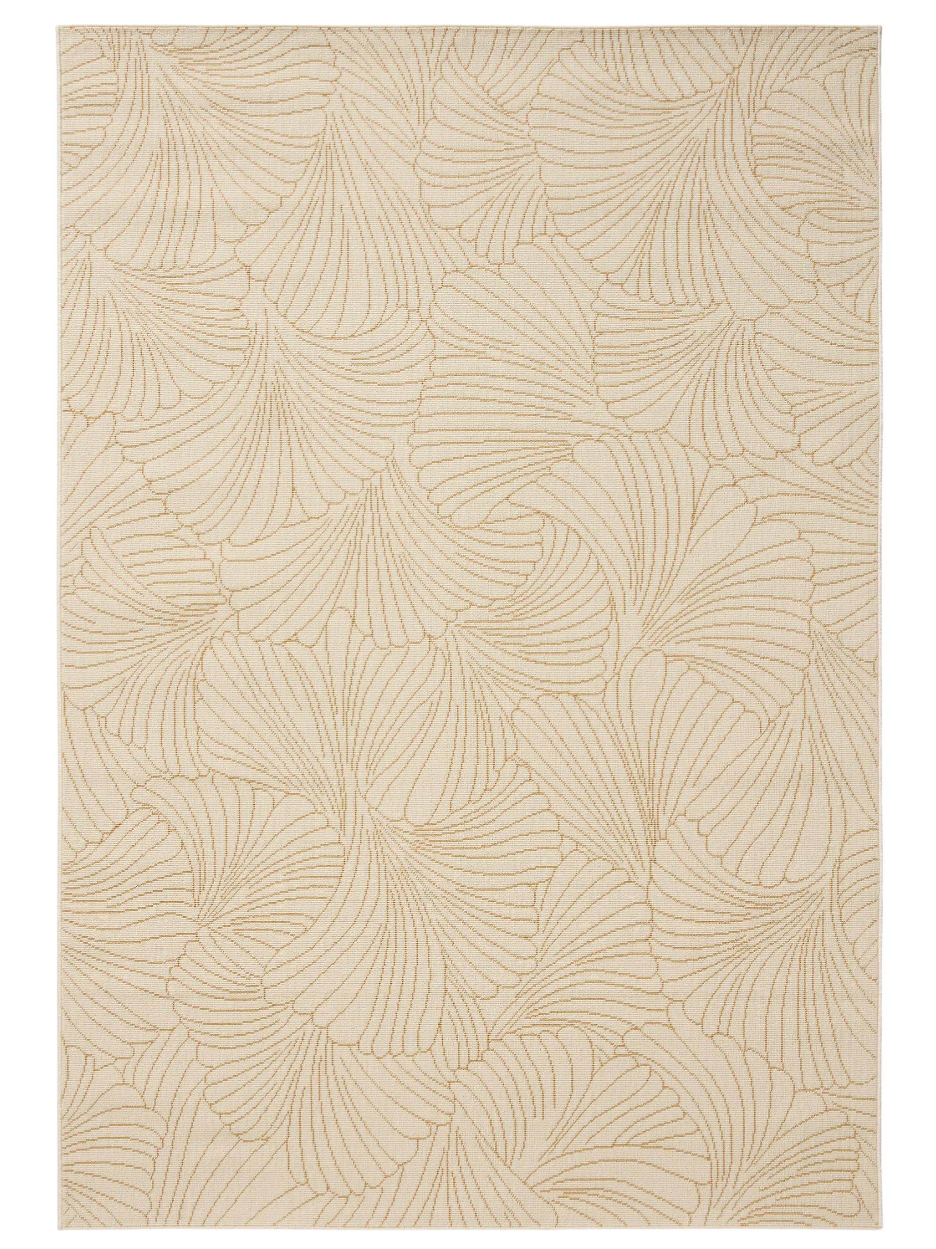 In- und Außenteppich Gloria Creme