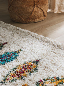 Shaggy rug Gobi Beige