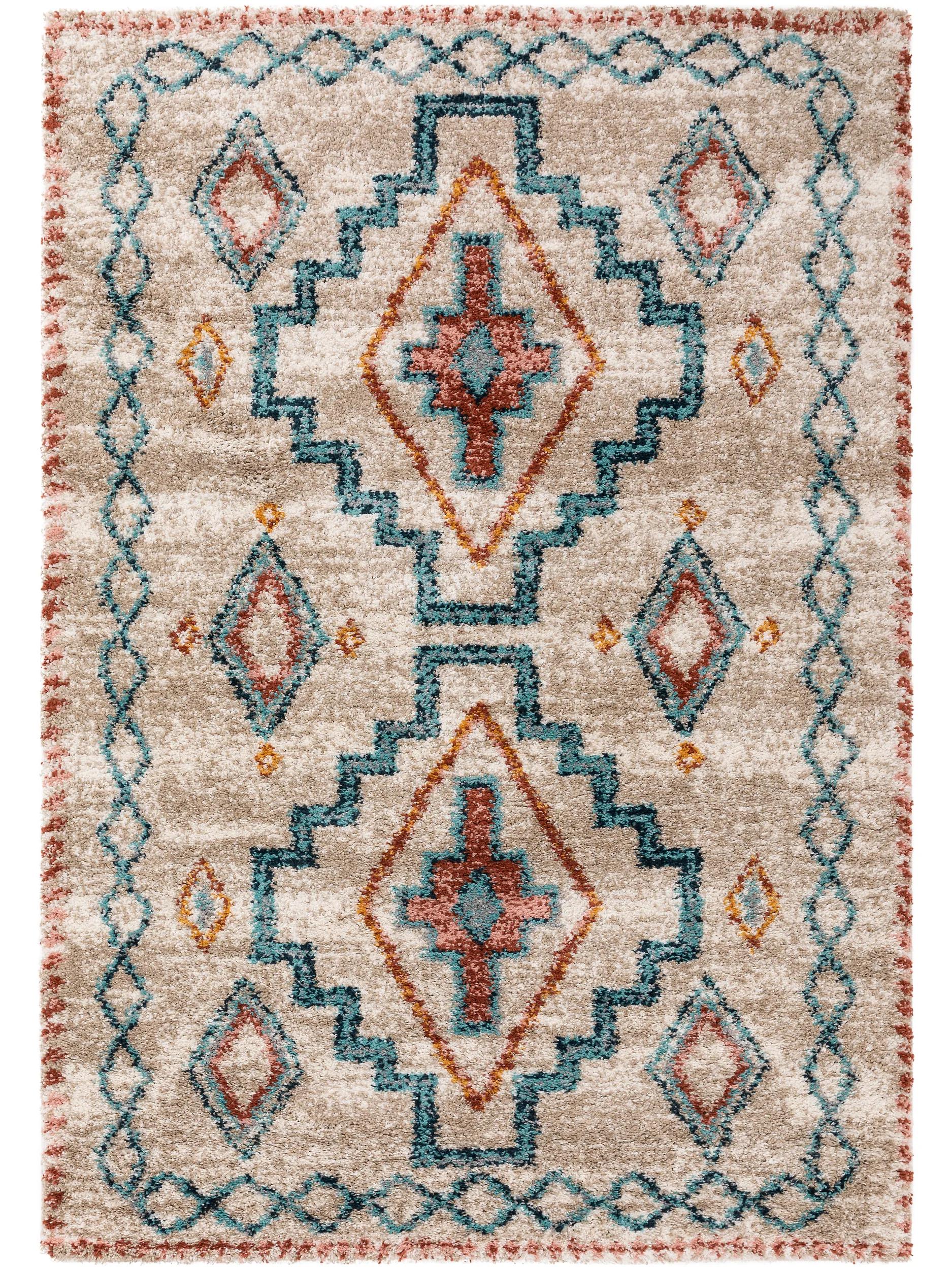 Shaggy rug Gobi Multicolour