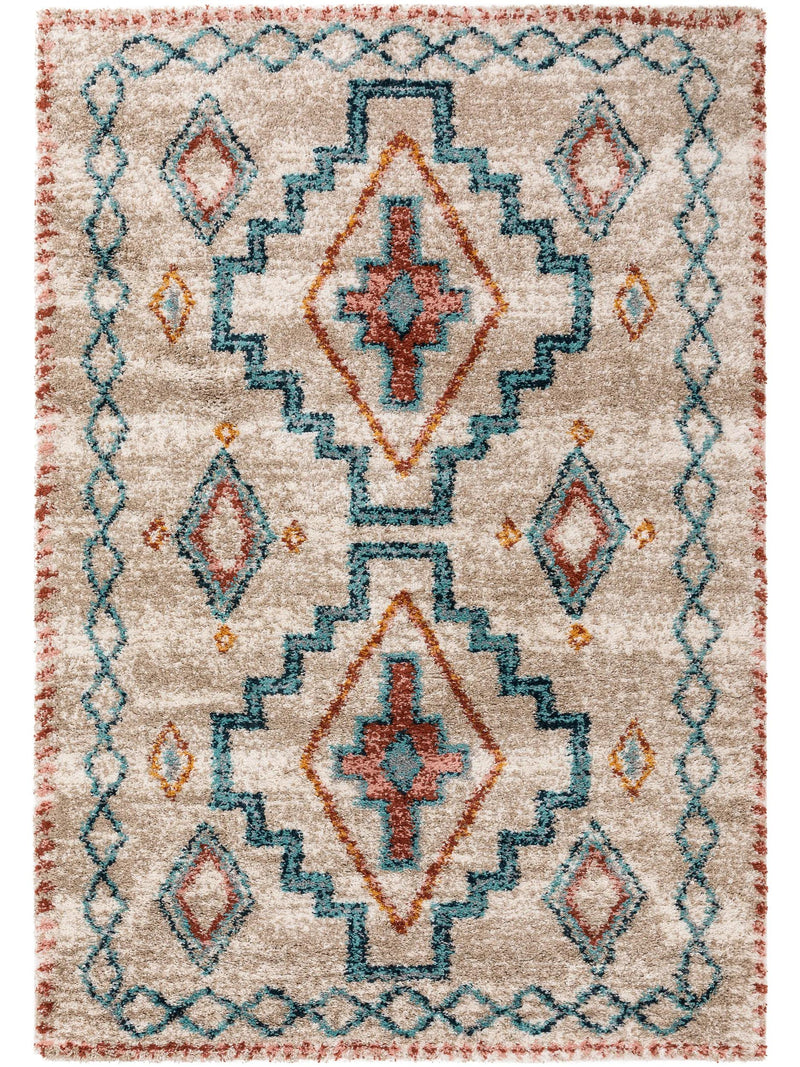 Shaggy rug Gobi Multicolour