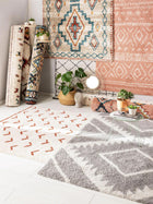 Shaggy Rug Gobi Multicolour