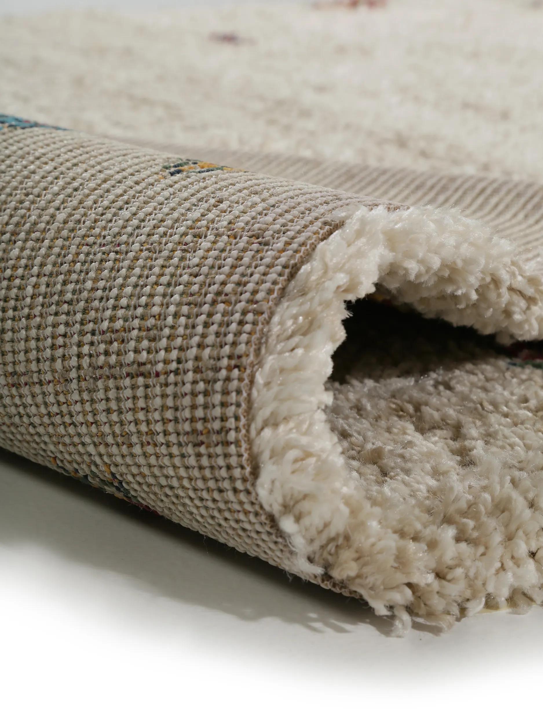 Shaggy rug Gobi Beige