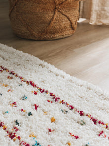 Shaggy rug Gobi Beige