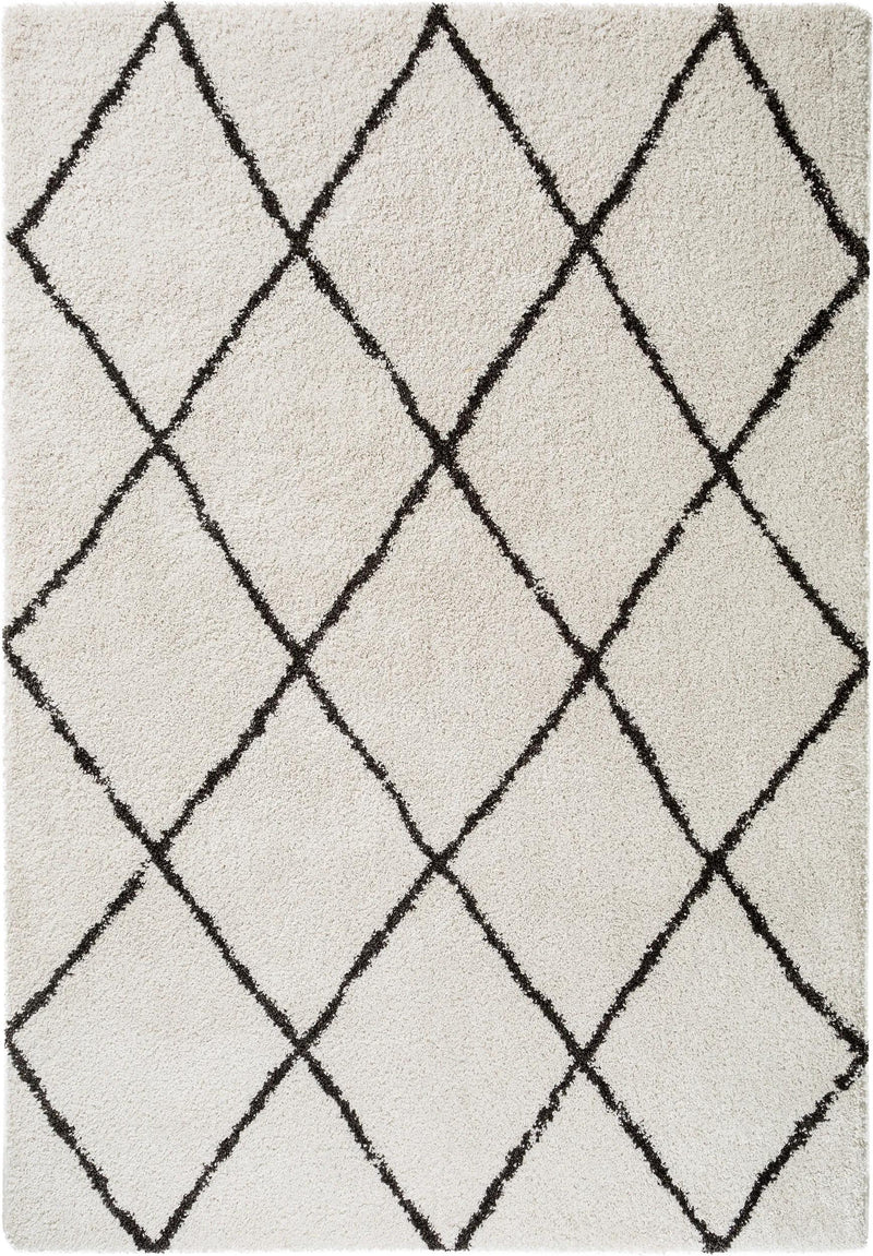 Shaggy rug Gobi Cream