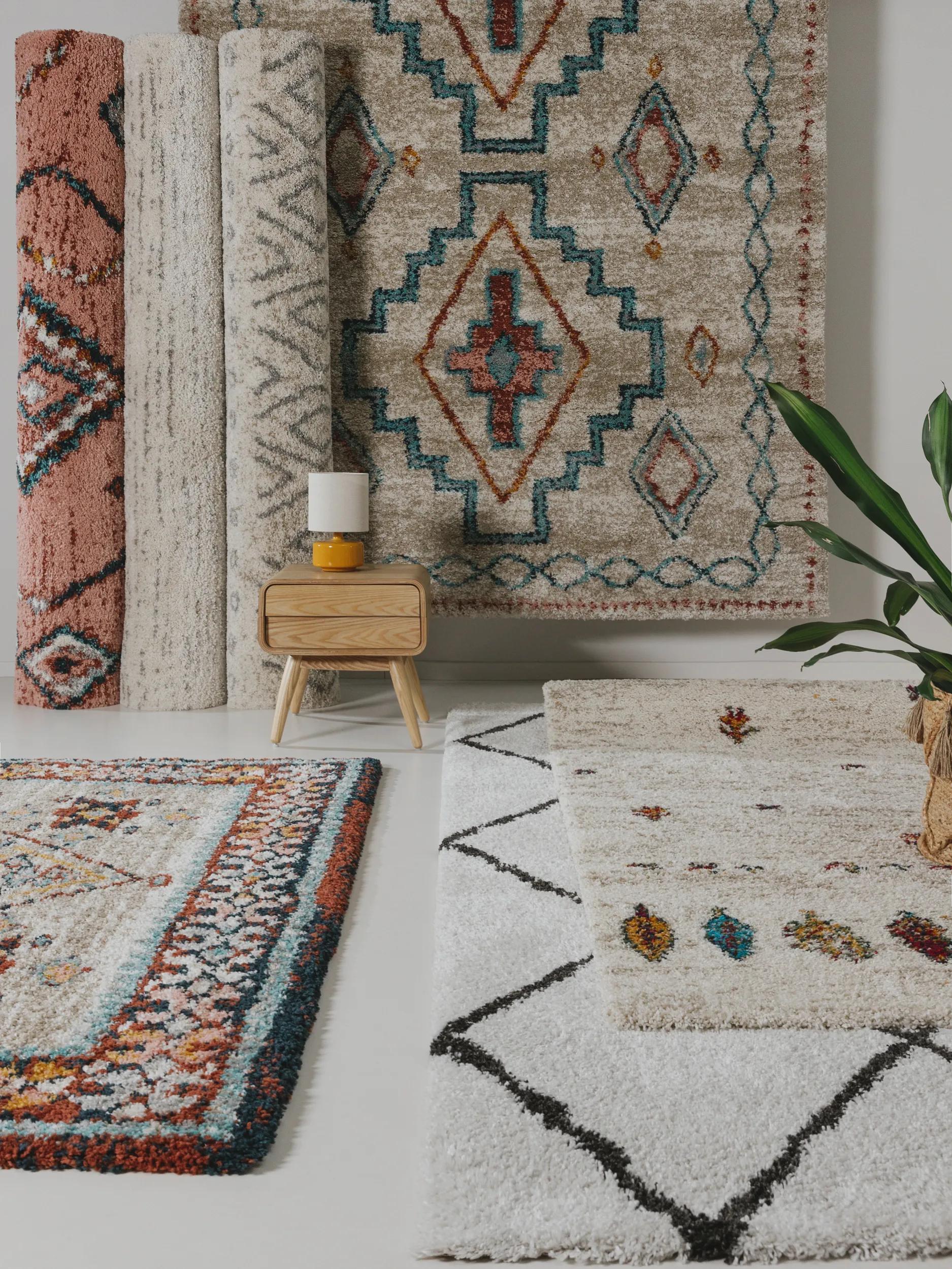 Shaggy rug Gobi Cream/Grey
