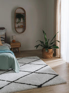 Shaggy rug Gobi Cream
