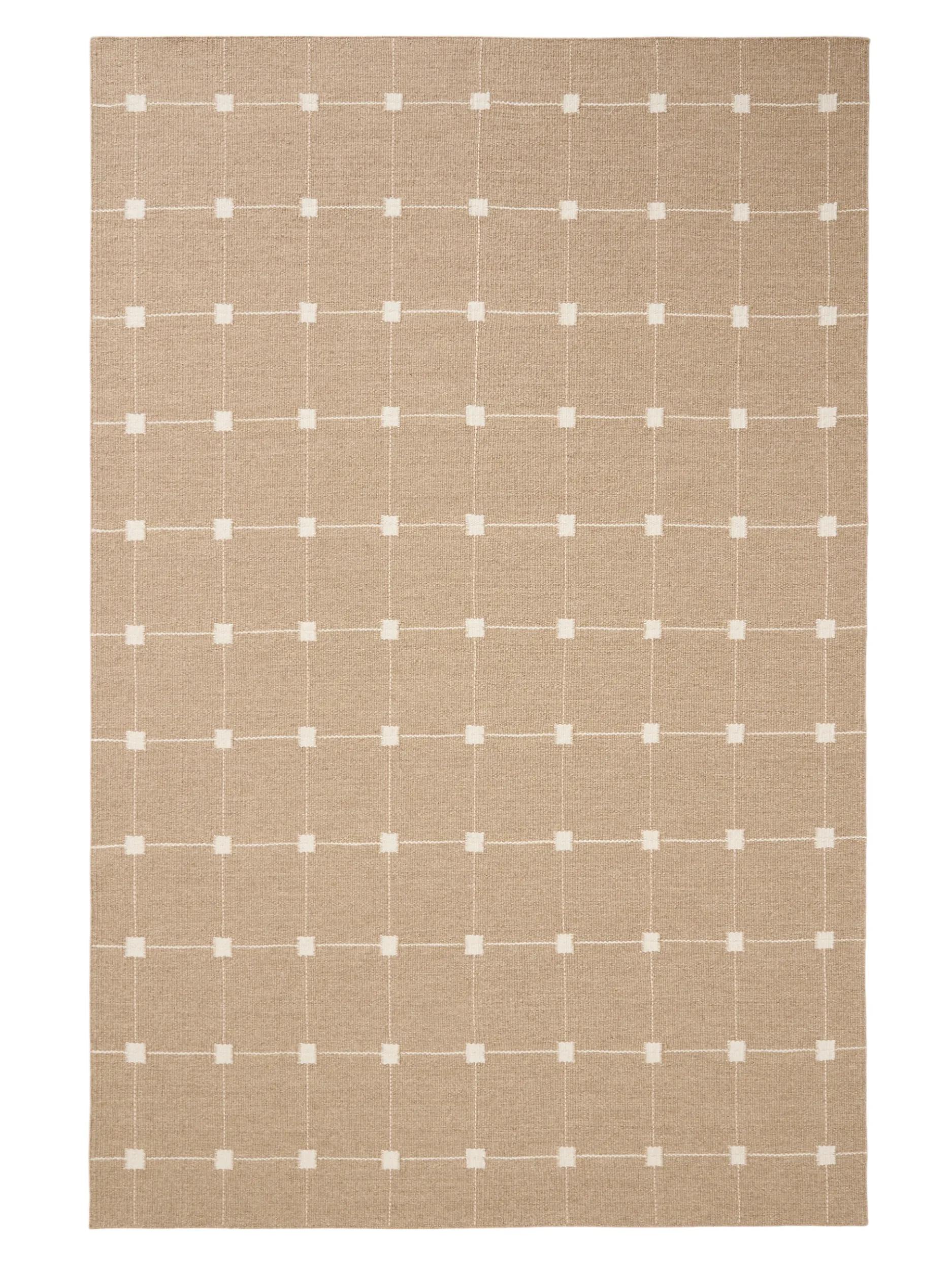 Wollteppich Grady Beige