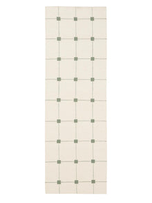 Corredor de Lana Grady Crema/Verde
