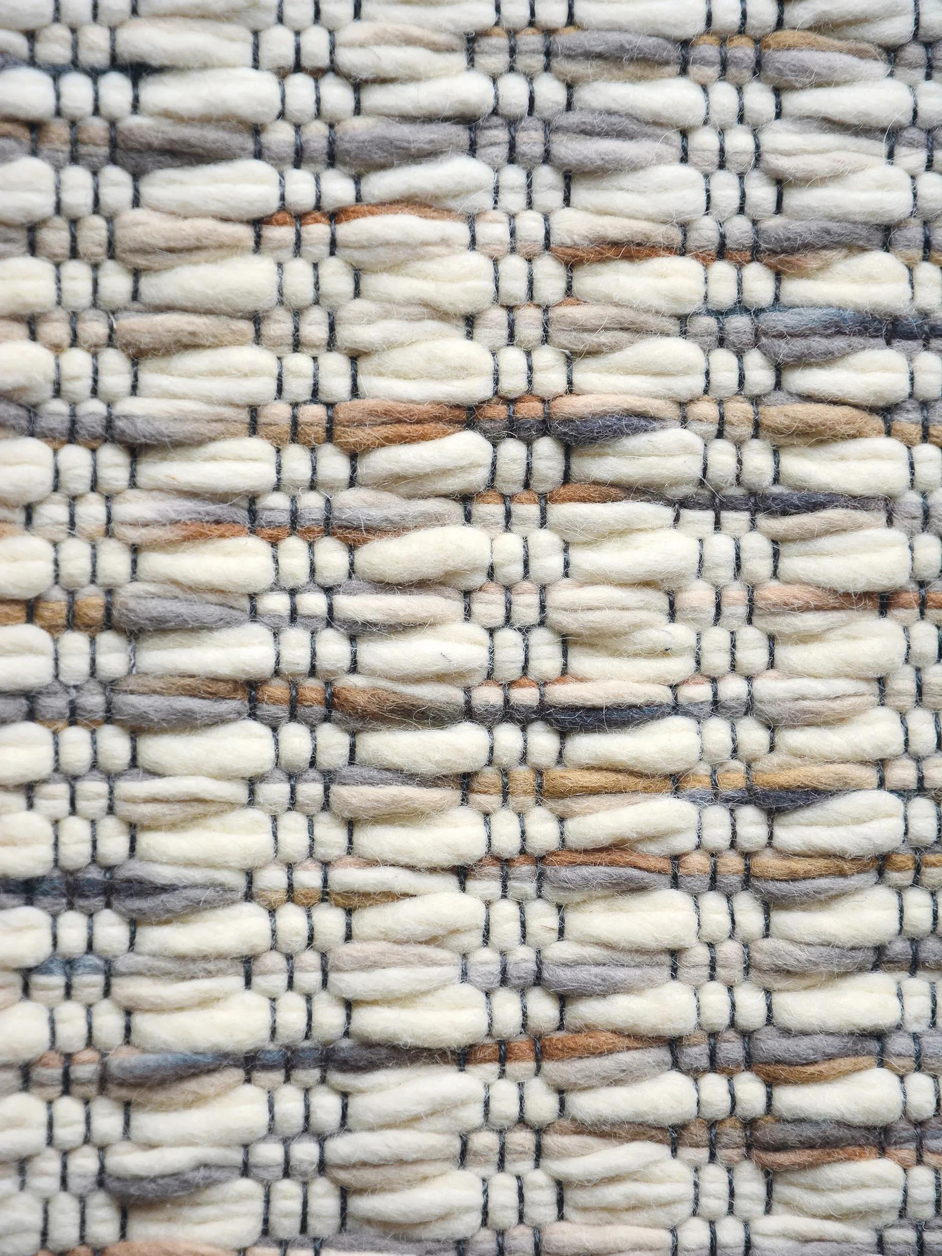 Wool Rug Grain Multicolour/Grey