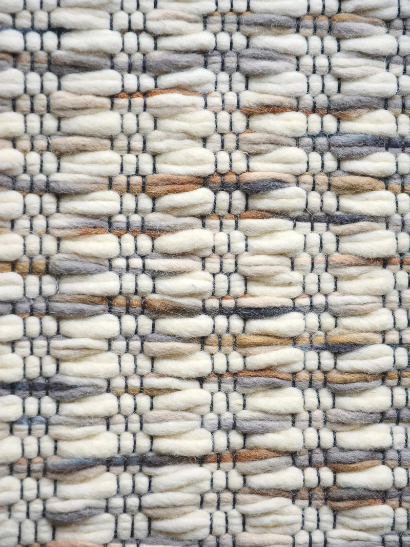 Wool Rug Grain Multicolour/Grey