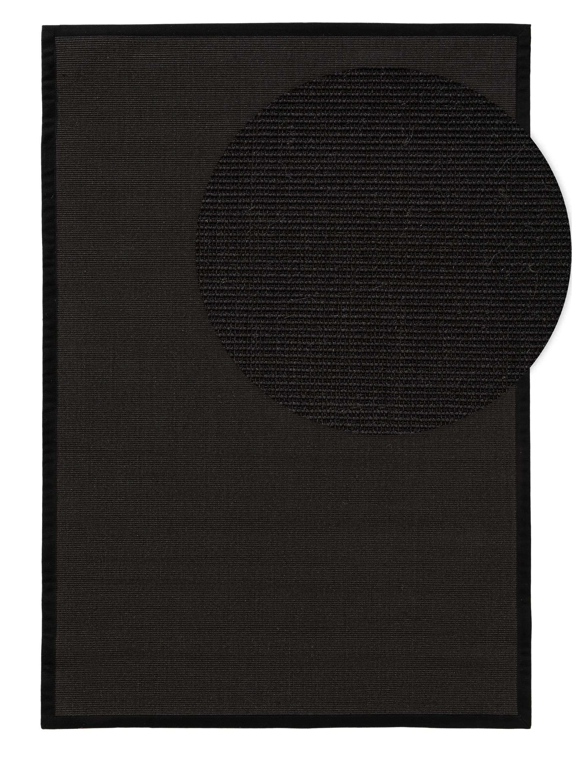 Sisal Rug Sana Black