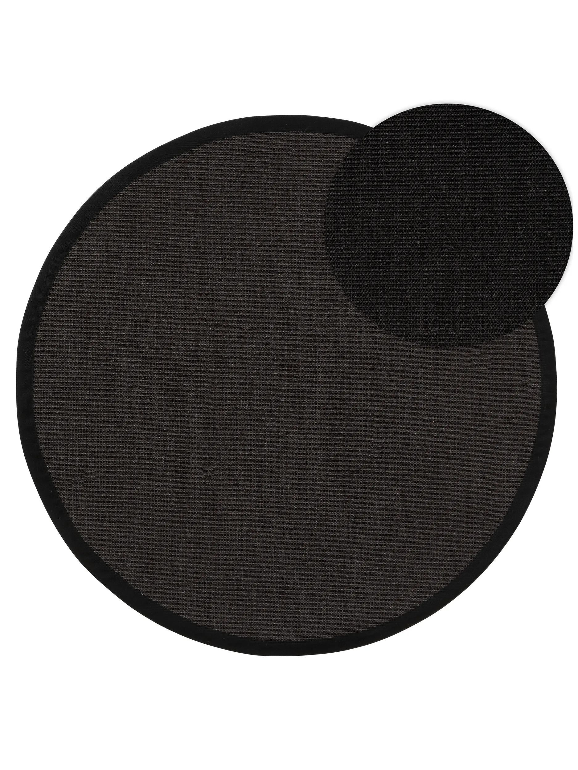 Sisal Rug Sana Black