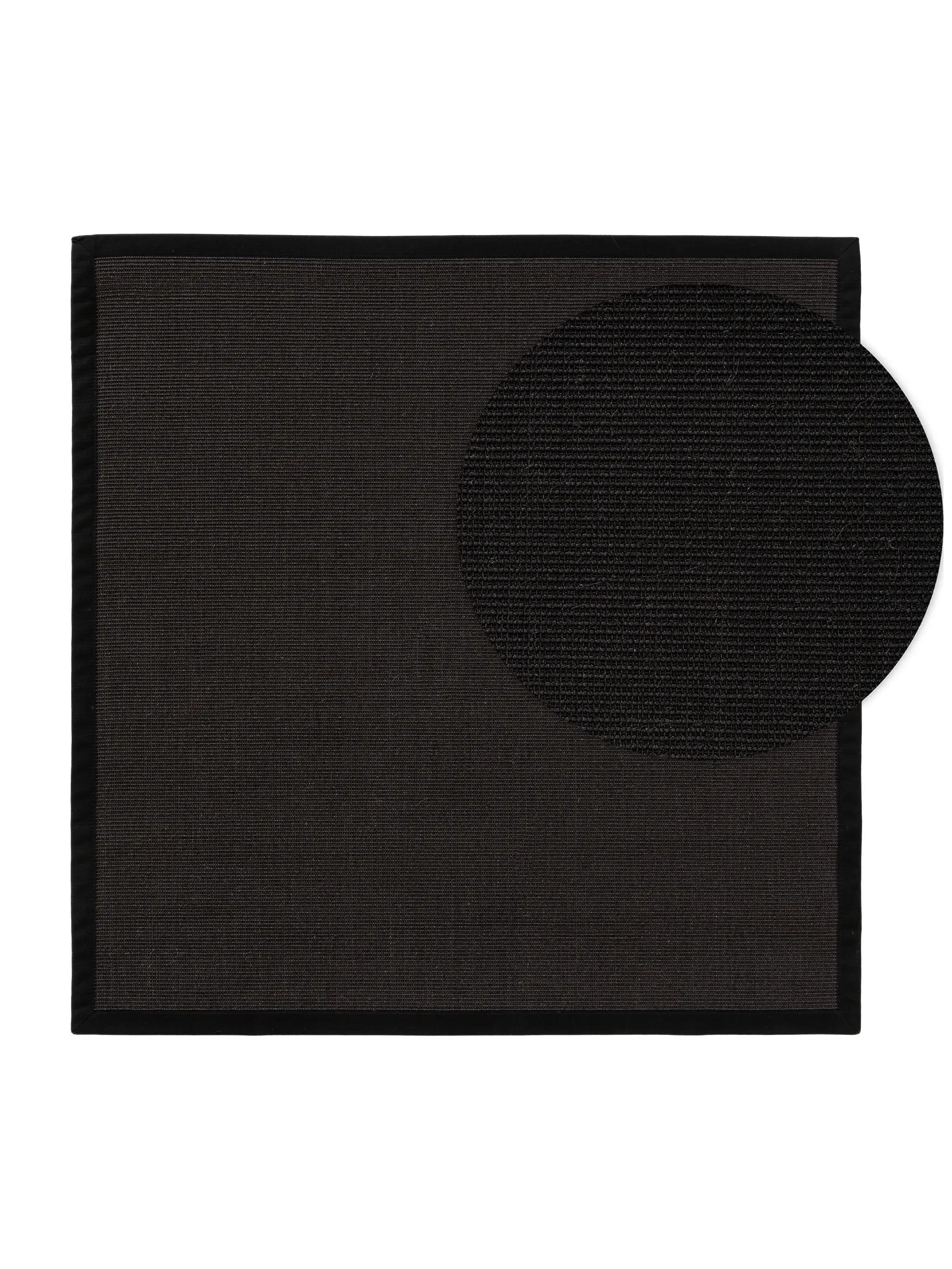 Sisal Rug Sana Black