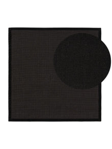 Sisal Rug Sana Black