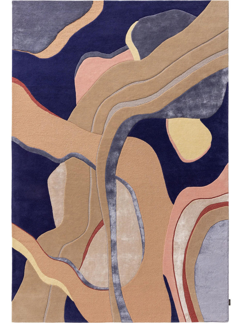 Rug Gus Multicolour/Purple