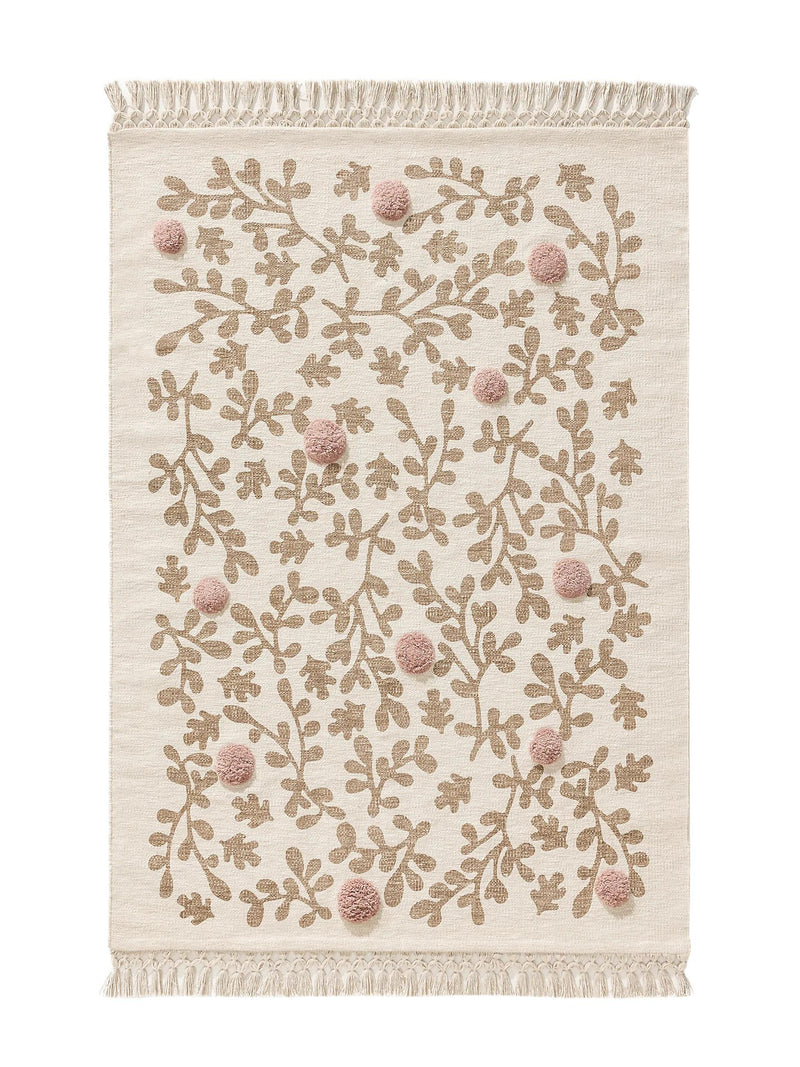 Kids rug Hana Cream/Rose