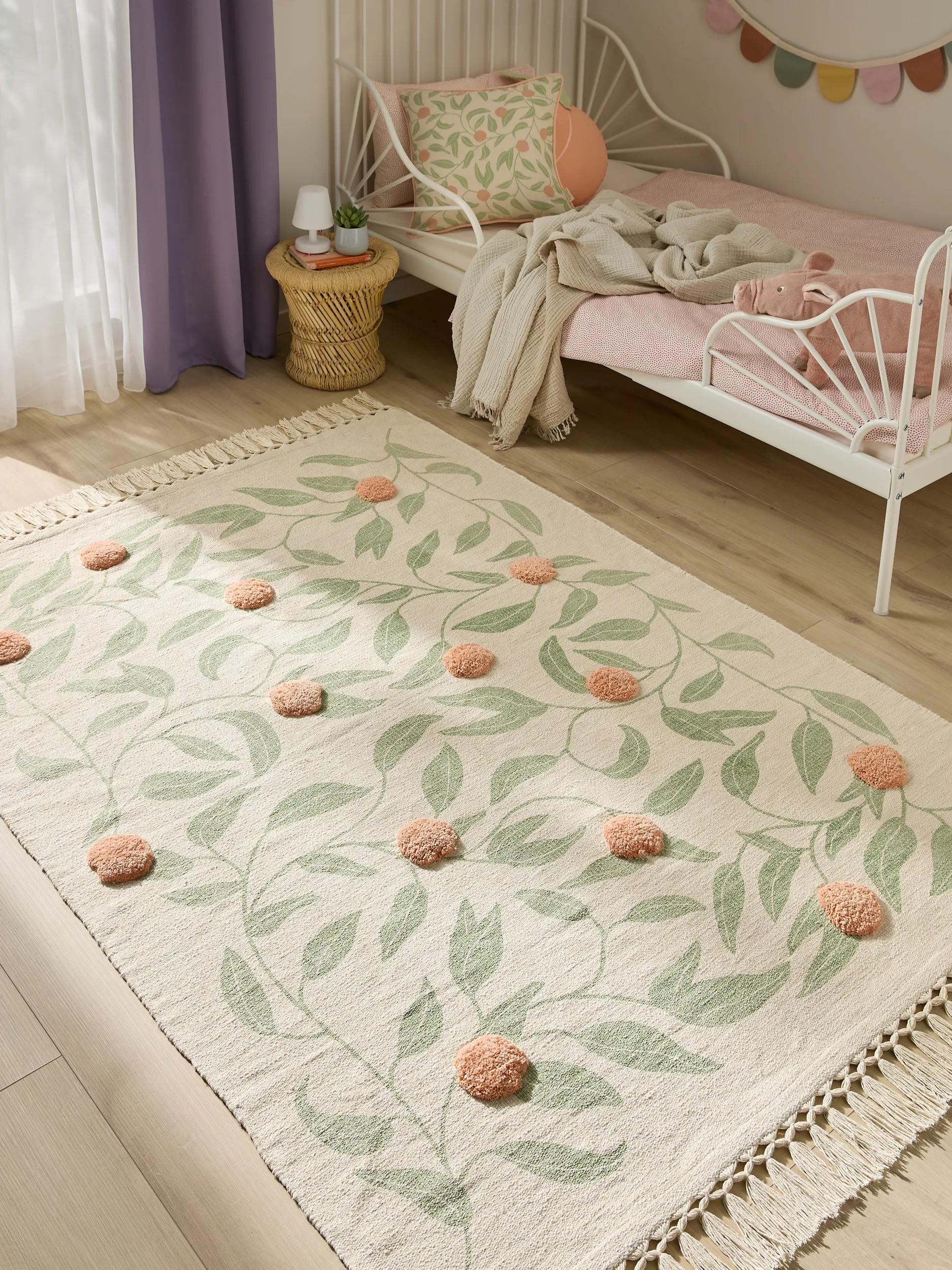 Tapis pour enfants Hana Crème/Rose