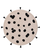 Washable Kids Rug Hannes Pink/Black