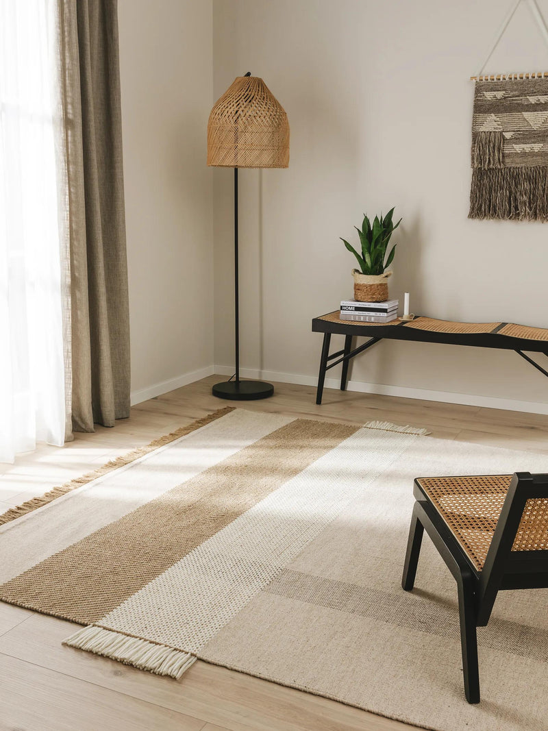 Wool Rug Harper Beige