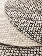 Round Wool Rug Hector Beige