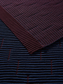 Cotton Blanket Heli Blue