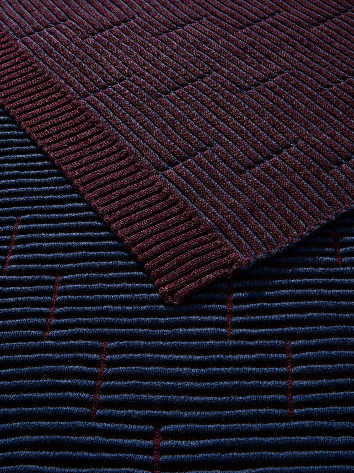 Cotton Blanket Heli Blue