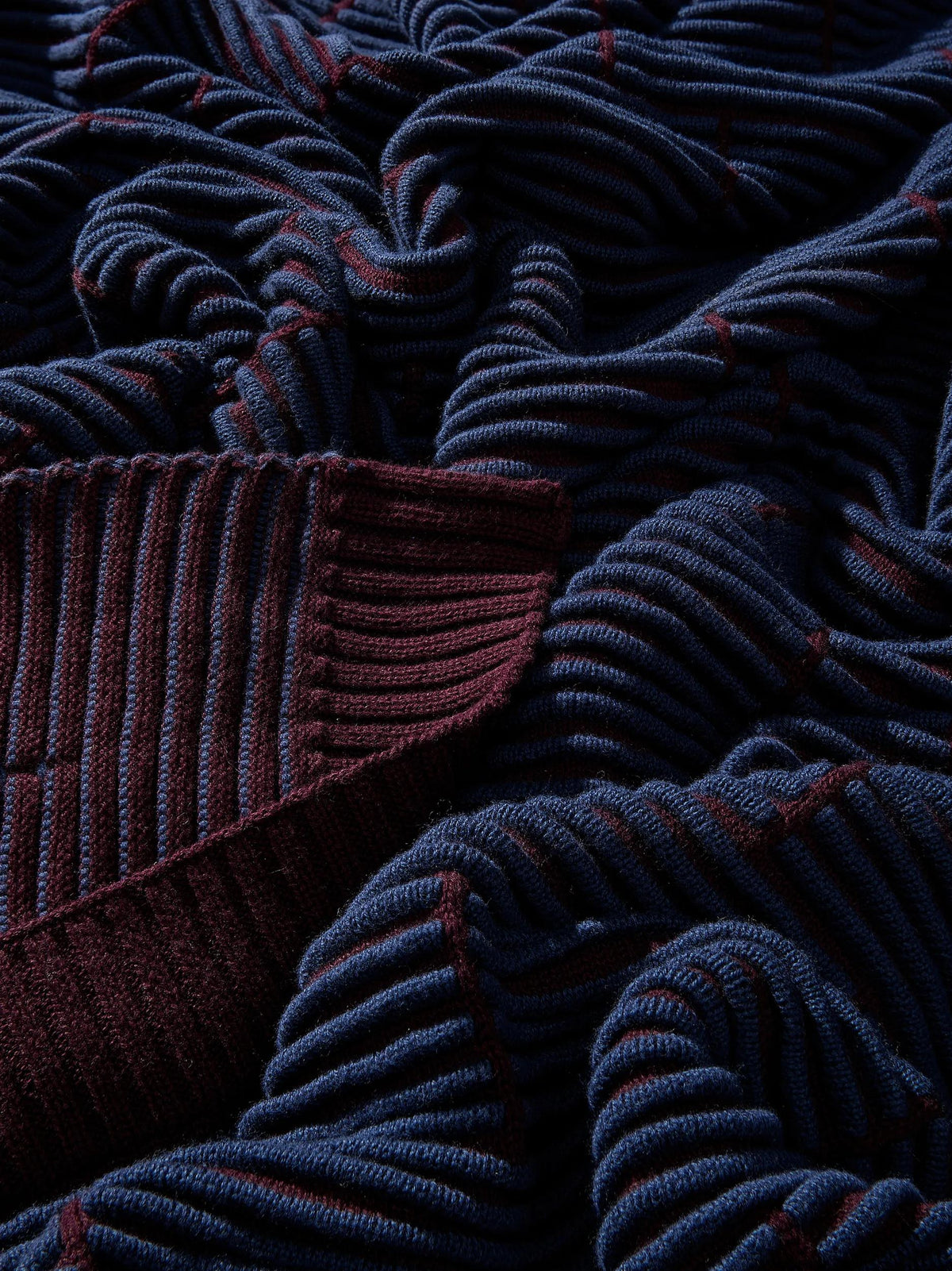 Cotton Blanket Heli Blue
