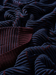 Cotton Blanket Heli Blue
