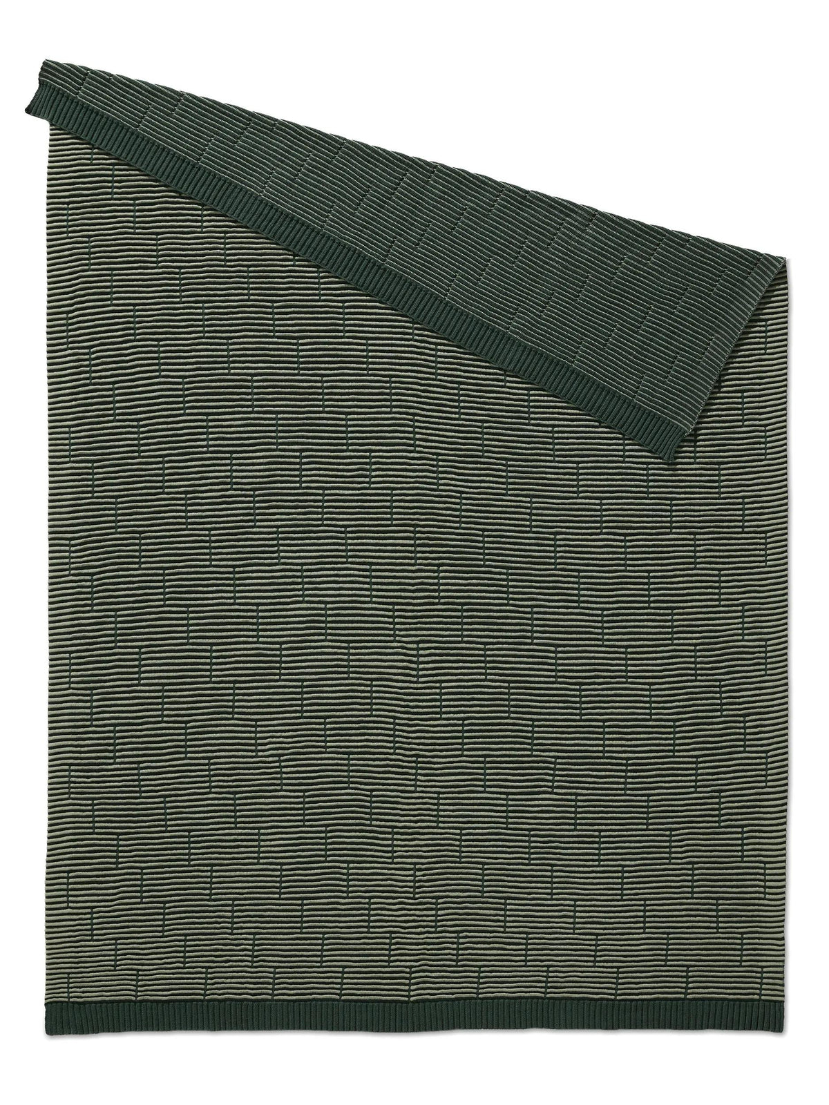 Cotton Blanket Heli Green