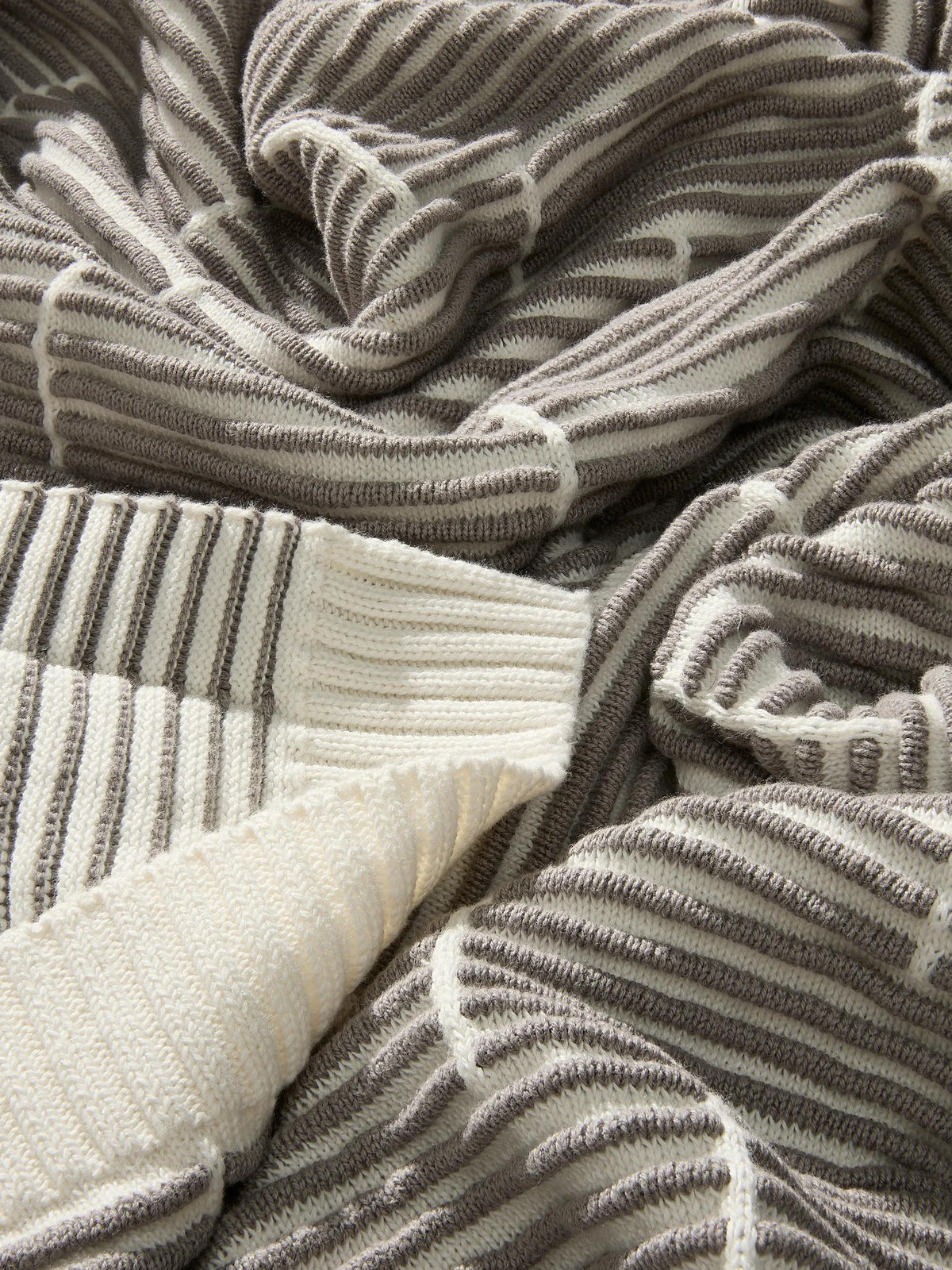 Cotton Blanket Heli Grey
