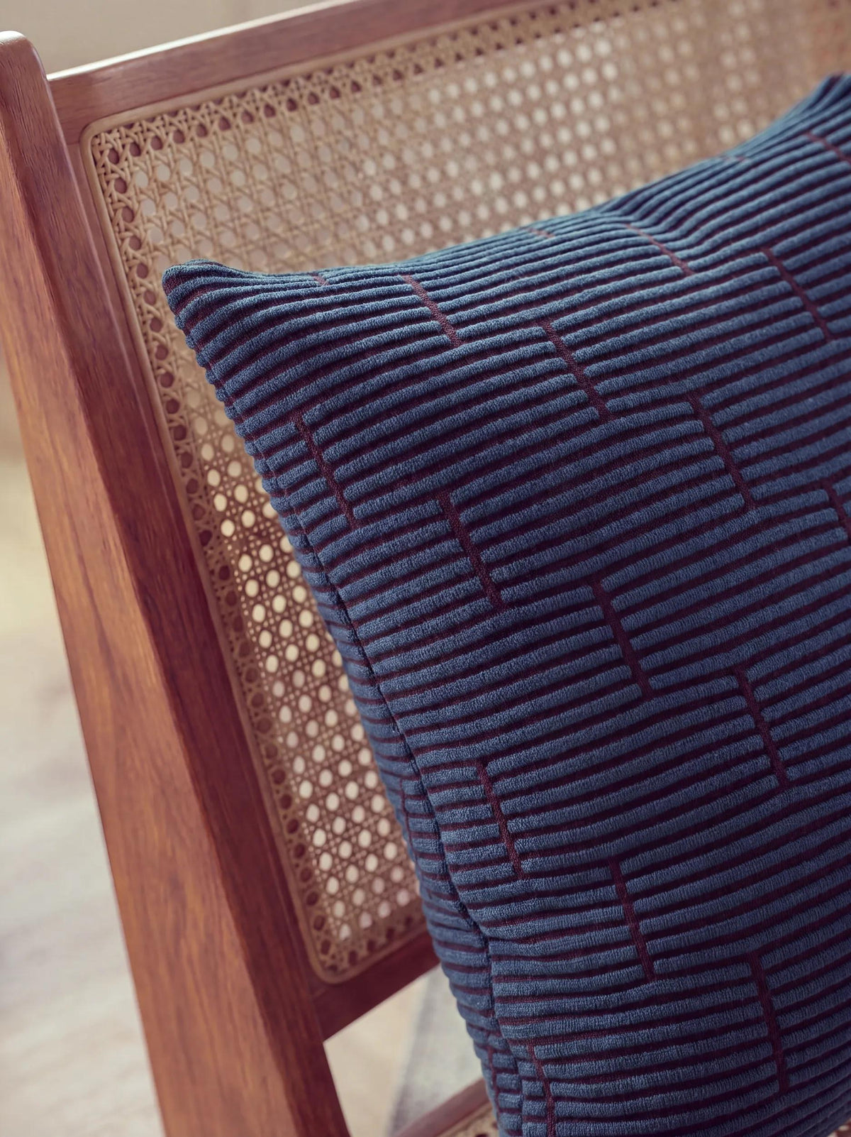 Cushion Heli Blue