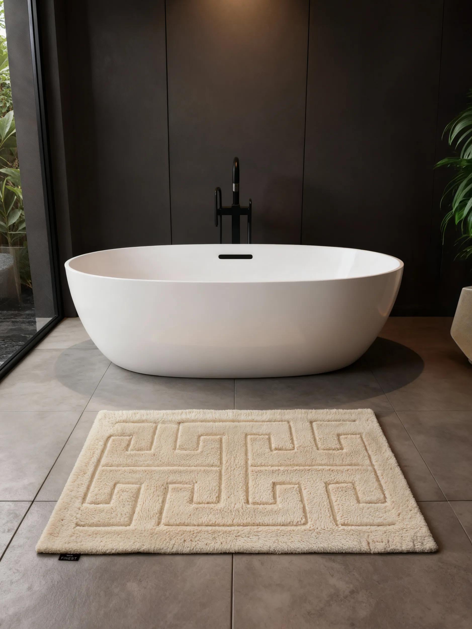 Bath Rug Helios Cream