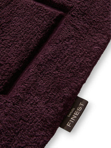 Tapis de bain Helios Bordeaux