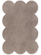 Wool Rug Helix Taupe