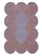 Wool Rug Helix Purple