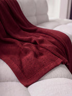 Cotton Blanket Helma Red