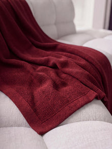 Cotton Blanket Helma Red