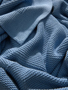 Cotton Blanket Helma Light Blue
