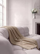 Cotton Blanket Helma Beige