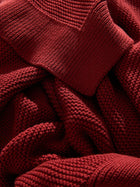 Cotton Blanket Helma Red