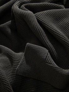 Cotton Blanket Helma Dark Grey