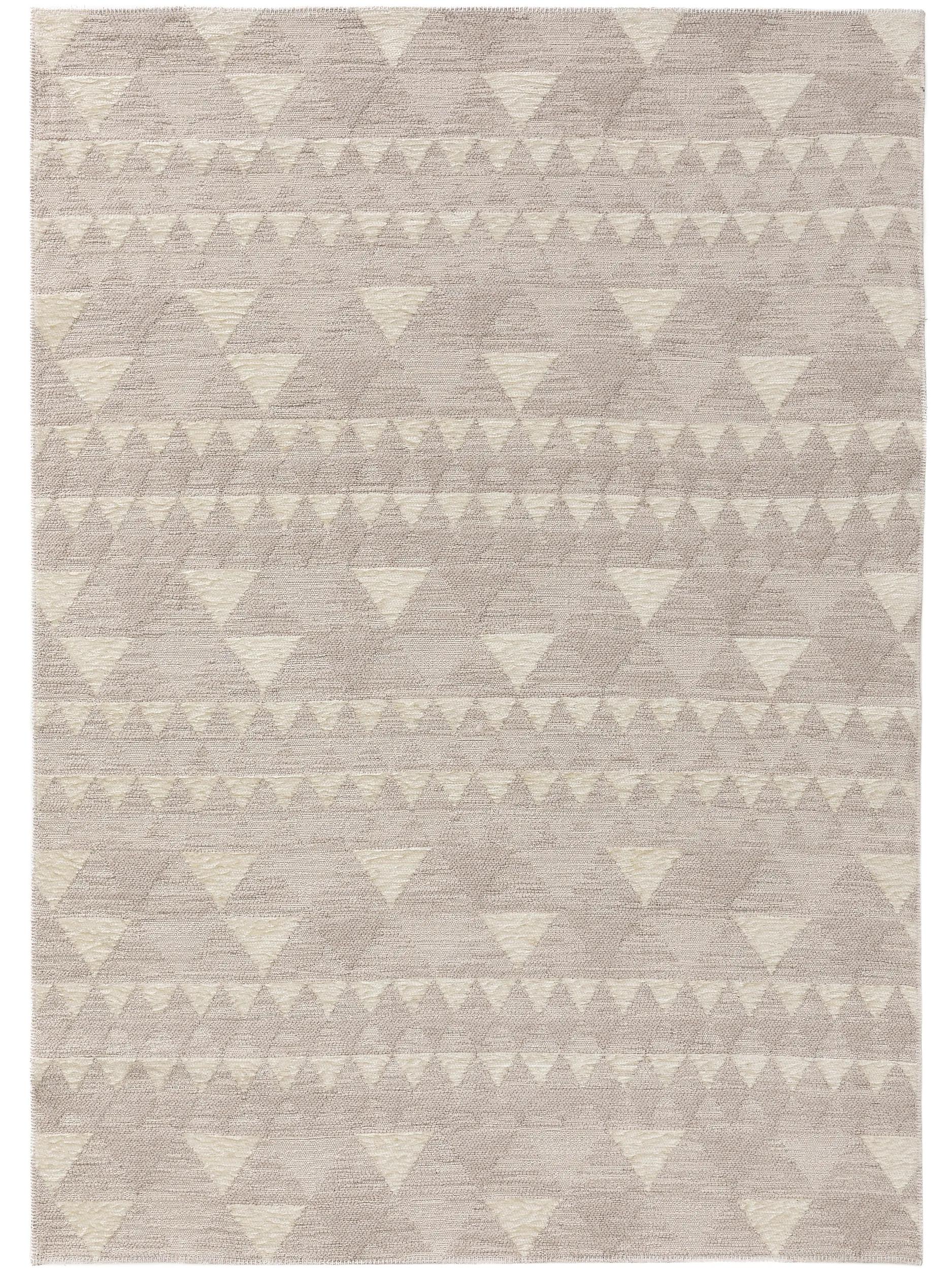 Flat Weave Rug Henna Beige